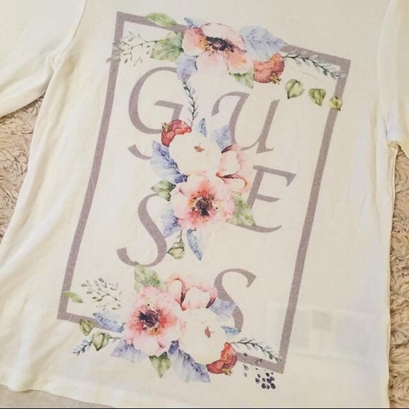 GUESS stretchy blouse [Size 8] - Picture 2 of 3